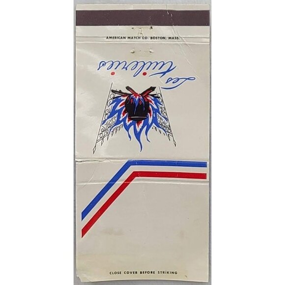 Front Strike Matchbook Cover Les Tuileries Boston MA - Picture 2 of 5